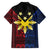 Philippines Sun Star Family Matching Long Sleeve Bodycon Dress and Hawaiian Shirt Igorot Tribal Inspiration - Polynesian Pride