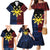 Philippines Sun Star Family Matching Mermaid Dress and Hawaiian Shirt Igorot Tribal Inspiration - Polynesian Pride
