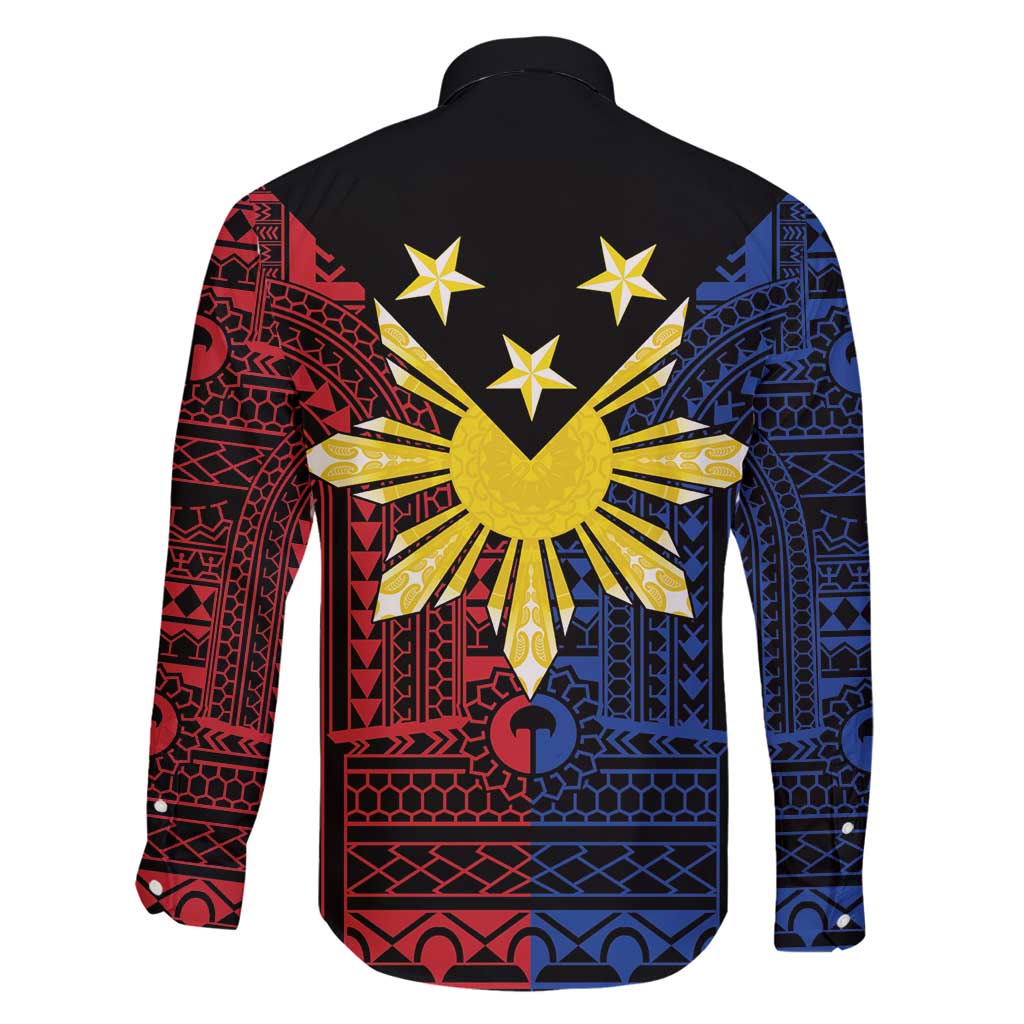 Philippines Sun Star Family Matching Puletasi and Hawaiian Shirt Igorot Tribal Inspiration - Polynesian Pride