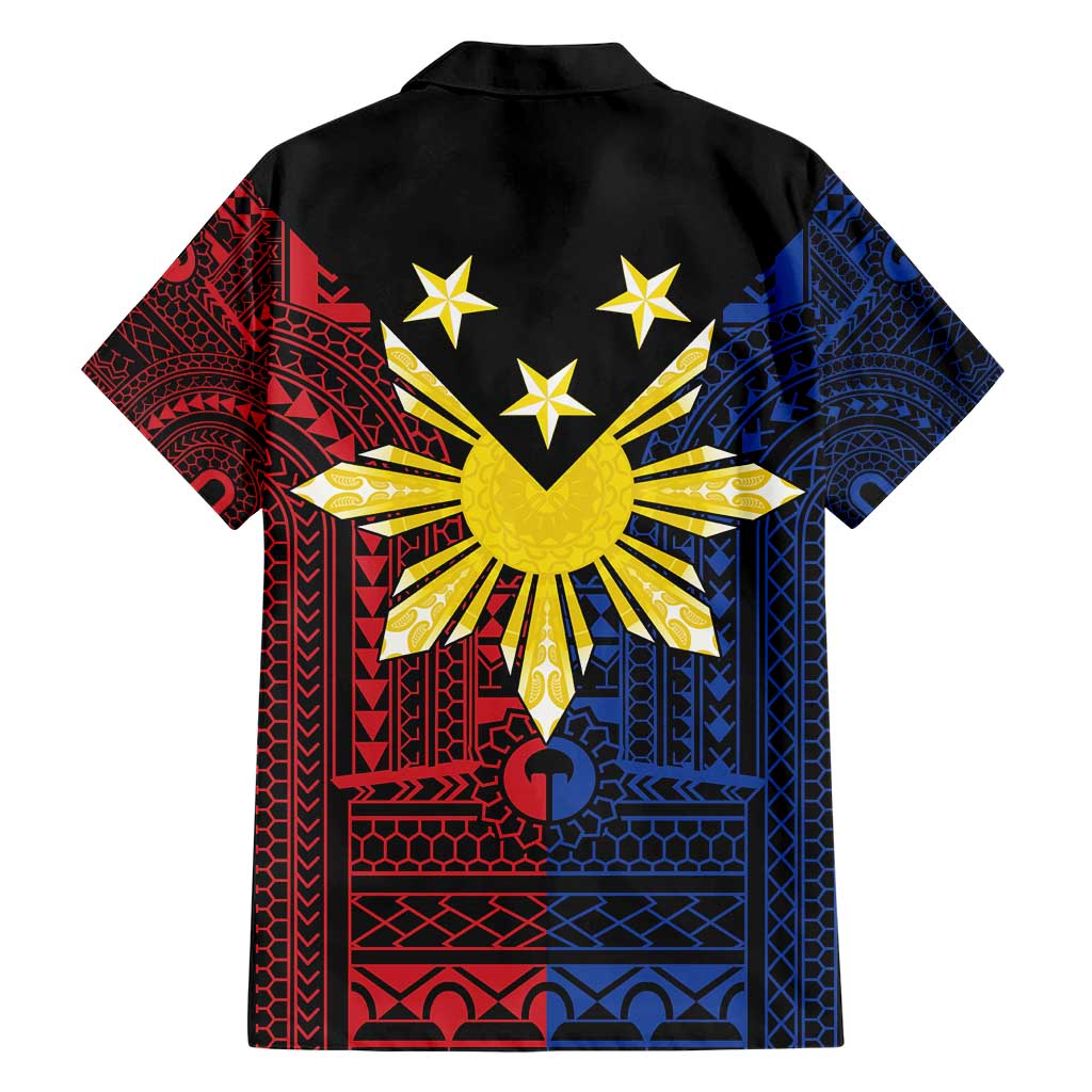 Philippines Sun Star Hawaiian Shirt Igorot Tribal Inspiration - Polynesian Pride