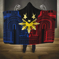 Philippines Sun Star Hooded Blanket Igorot Tribal Inspiration - Polynesian Pride