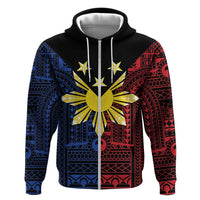 Philippines Sun Star Hoodie Igorot Tribal Inspiration - Polynesian Pride