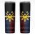 Philippines Sun Star Skinny Tumbler Igorot Tribal Inspiration - Polynesian Pride