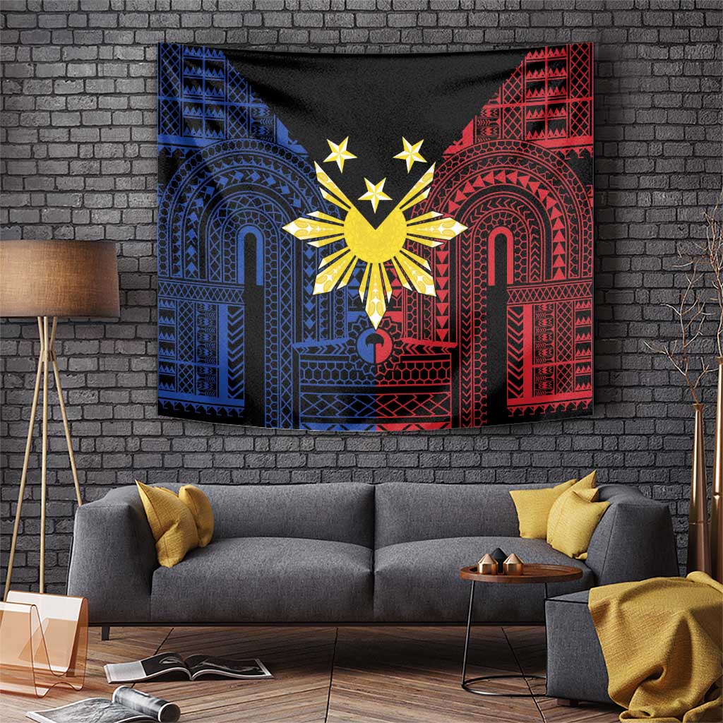 Philippines Sun Star Tapestry Igorot Tribal Inspiration - Polynesian Pride