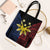 Philippines Sun Star Tote Bag Igorot Tribal Inspiration - Polynesian Pride