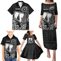 Personalized Hawaii Makahiki Season Family Matching Puletasi Dress and Hawaiian Shirt Akua Loa Polynesian Pattern LT05 - Polynesian Pride