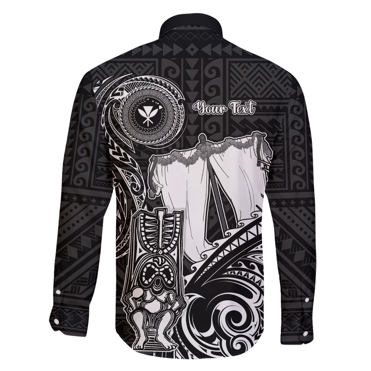 Personalized Hawaii Makahiki Season Family Matching Summer Maxi Dress and Hawaiian Shirt Akua Loa Polynesian Pattern LT05 - Polynesian Pride