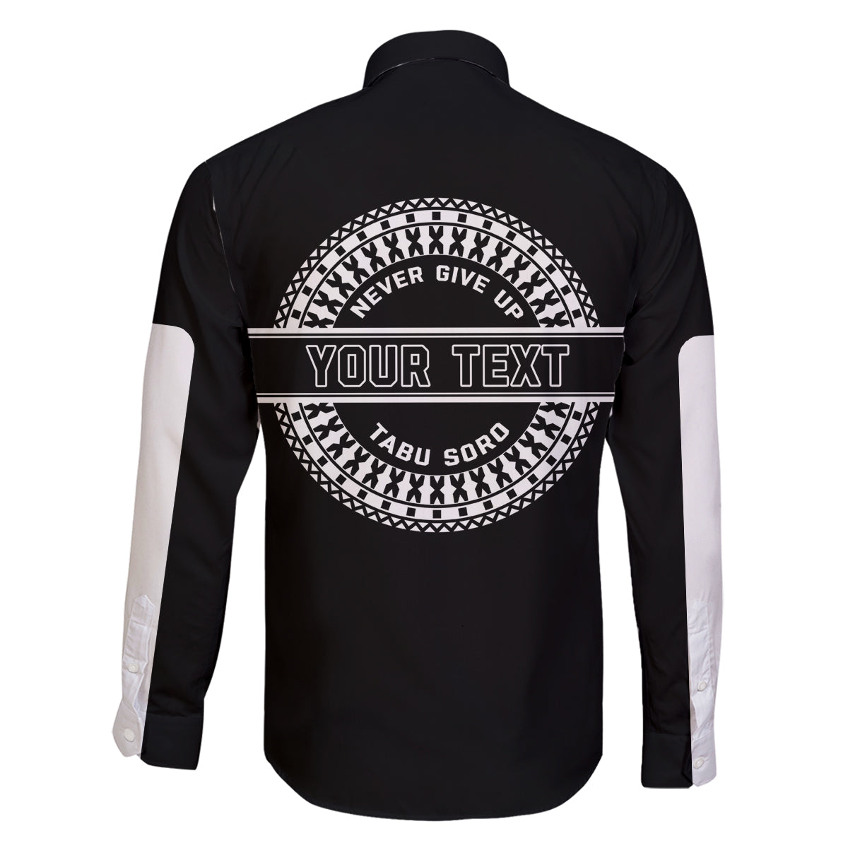 Personalized Fiji Obstacle Race 2023 Family Matching Long Sleeve Bodycon Dress and Hawaiian Shirt Never Give Up LT05 - Polynesian Pride