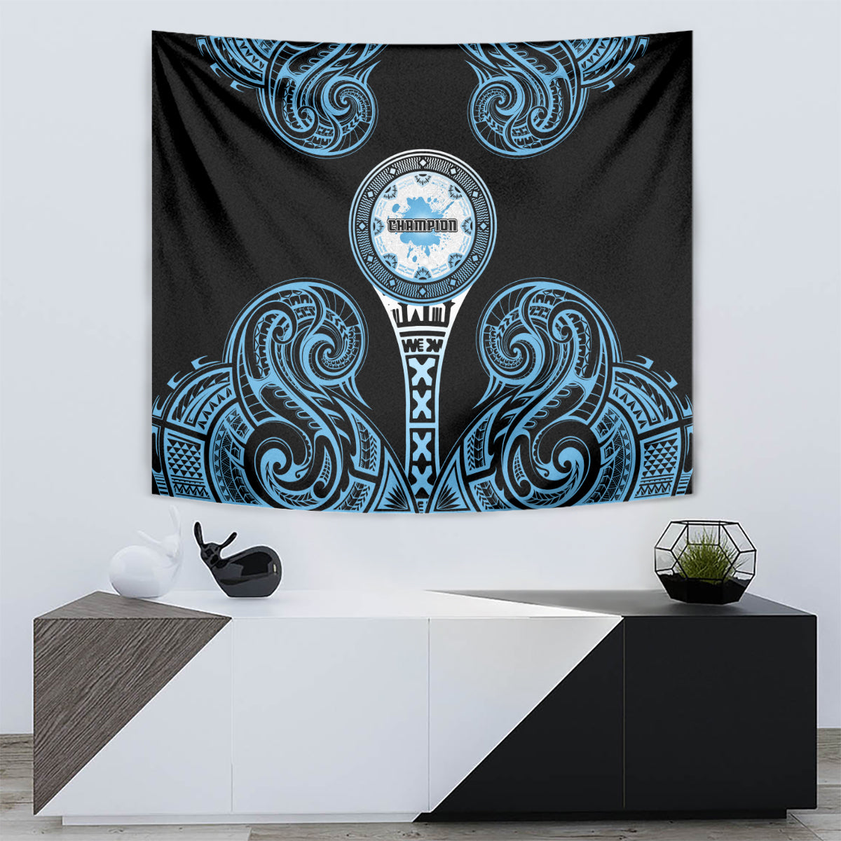 Fiji Obstacle Race 2023 Tapestry Go Champion LT05 - Polynesian Pride