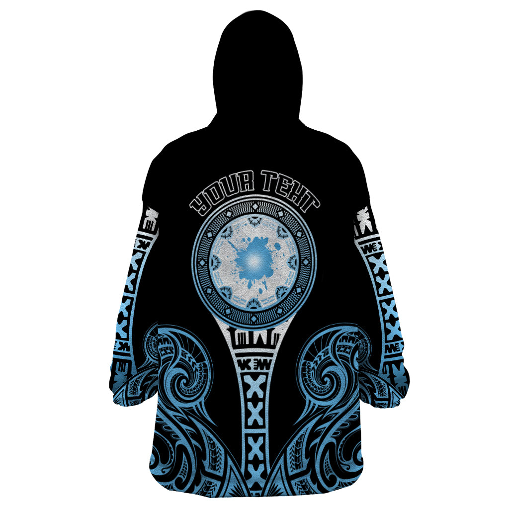 Personalized Fiji Obstacle Race 2023 Wearable Blanket Hoodie Go Champion LT05 - Polynesian Pride