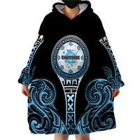 Personalized Fiji Obstacle Race 2023 Wearable Blanket Hoodie Go Champion LT05 - Polynesian Pride