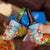 Hawaii Christmas 4 in 1 Can Cooler Tumbler Funny Macaw Parrot Tropical Vibe