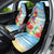 Hawaii Christmas Car Seat Cover Funny Macaw Parrot Tropical Vibe