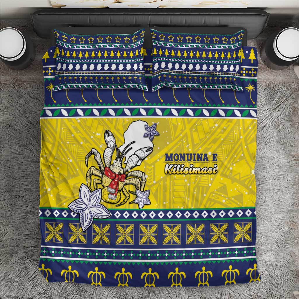 Niue The Rock Christmas Bedding Set Niuean Crab Monuina E Kilisimasi