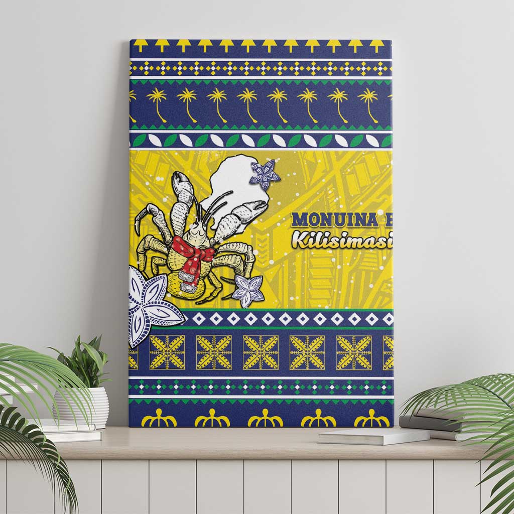 Niue The Rock Christmas Canvas Wall Art Niuean Crab Monuina E Kilisimasi