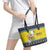 Niue The Rock Christmas Leather Tote Bag Niuean Crab Monuina E Kilisimasi