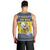 Niue The Rock Christmas Men Tank Top Niuean Crab Monuina E Kilisimasi