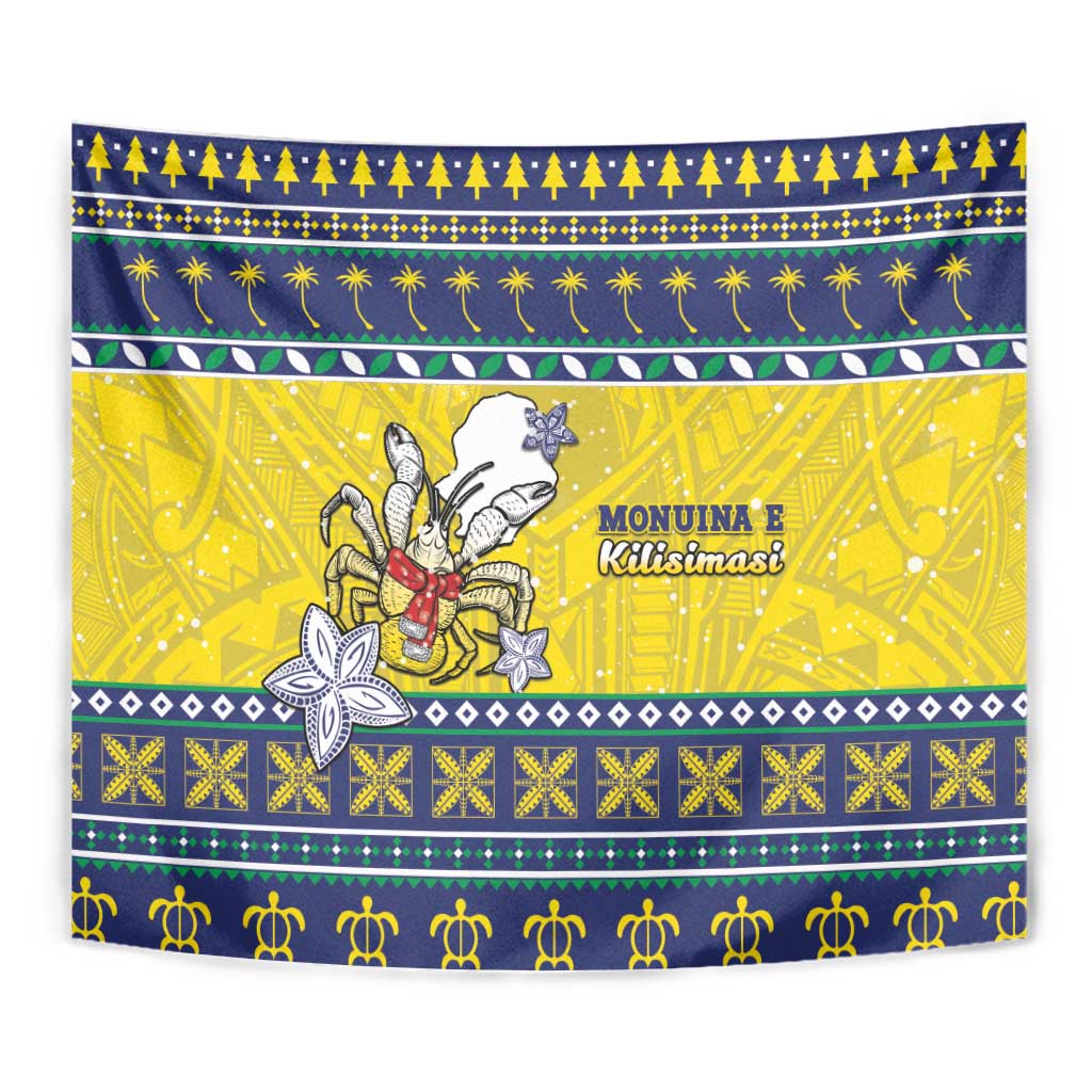 Niue The Rock Christmas Tapestry Niuean Crab Monuina E Kilisimasi
