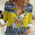 Niue The Rock Christmas Women Casual Shirt Niuean Crab Monuina E Kilisimasi