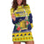 Tokelau Christmas Hoodie Dress Tokelauan Badge Manuia Te Kilihimahi