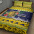 Tokelau Christmas Quilt Bed Set Tokelauan Badge Manuia Te Kilihimahi