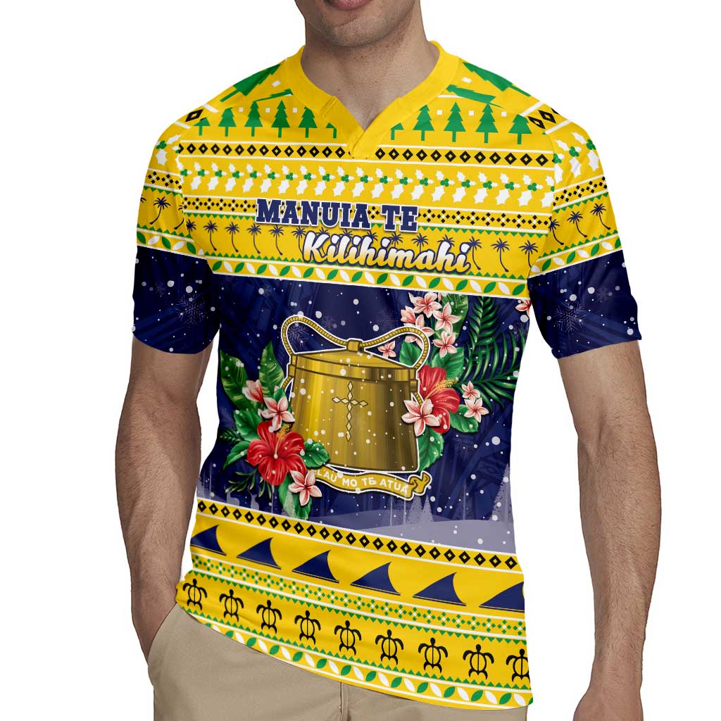 Tokelau Christmas Rugby Jersey Tokelauan Badge Manuia Te Kilihimahi