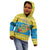 Tuvalu Christmas Kid Hoodie Coat Of Arms Manuia Te Kilisimasi