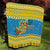 Tuvalu Christmas Quilt Coat Of Arms Manuia Te Kilisimasi