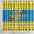 Tuvalu Christmas Shower Curtain Coat Of Arms Manuia Te Kilisimasi