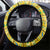 Tuvalu Christmas Steering Wheel Cover Coat Of Arms Manuia Te Kilisimasi