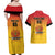 Papua New Guinea Rugby Custom Couples Matching Off Shoulder Maxi Dress and Hawaiian Shirt Go Orchids Pacific Champions