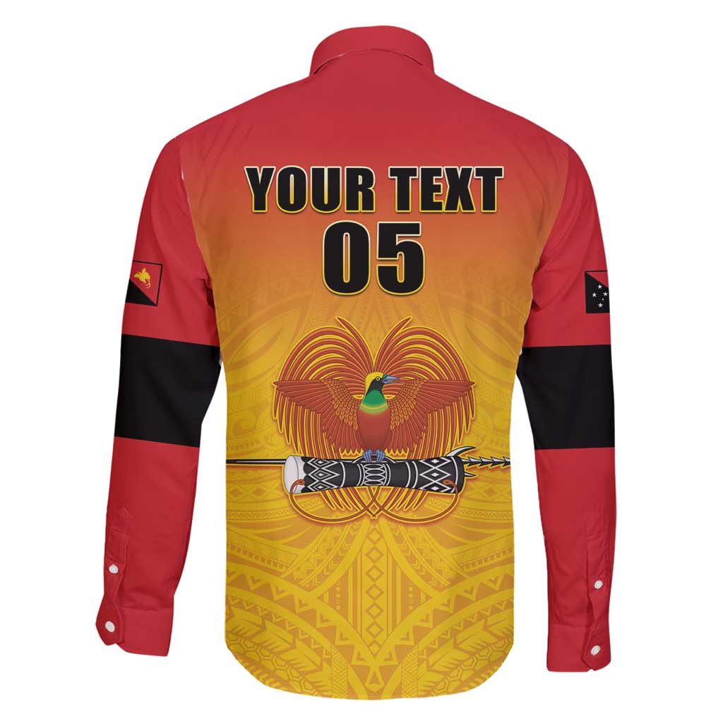 Papua New Guinea Rugby Custom Family Matching Mermaid Dress and Hawaiian Shirt Go Orchids Pacific Champions LT05 - Polynesian Pride