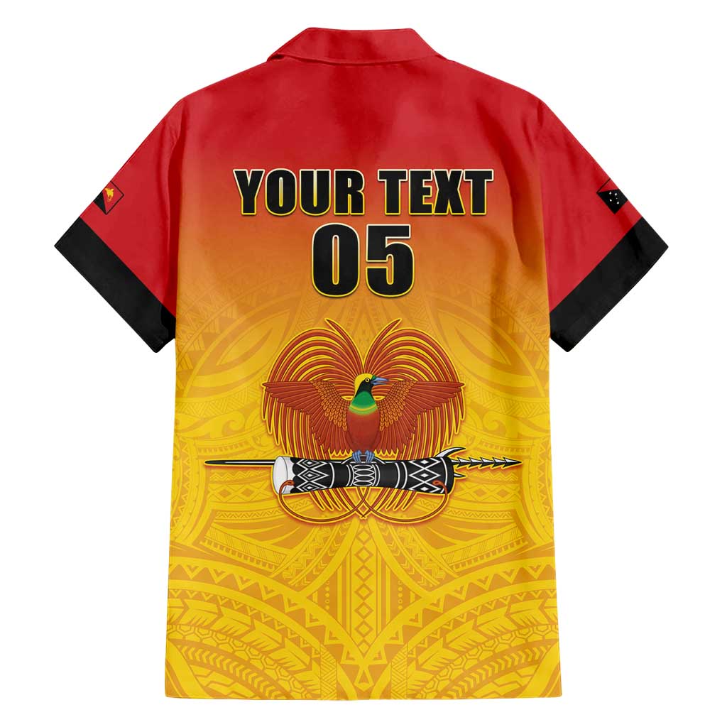 Papua New Guinea Rugby Custom Family Matching Short Sleeve Bodycon Dress and Hawaiian Shirt Go Orchids Pacific Champions LT05 - Polynesian Pride