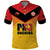 Papua New Guinea Rugby Custom Polo Shirt Go Orchids Pacific Champions