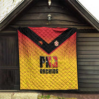 Papua New Guinea Rugby Quilt Go Orchids Pacific Champions