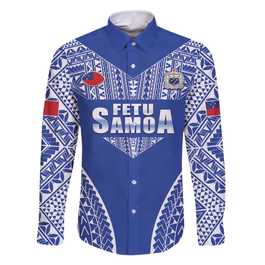 Fetu Samoa Rugby Custom Family Matching Summer Maxi Dress and Hawaiian Shirt Go Champions