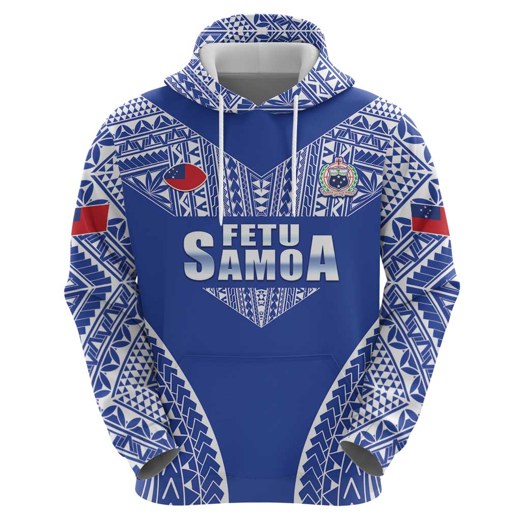 Fetu Samoa Rugby Custom Hoodie Go Champions