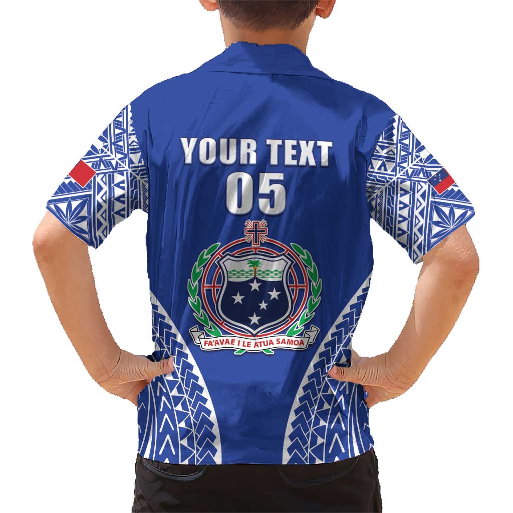 Fetu Samoa Rugby Custom Kid Hawaiian Shirt Go Champions