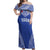 Fetu Samoa Rugby Custom Off Shoulder Maxi Dress Go Champions