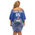 Fetu Samoa Rugby Custom Off Shoulder Short Dress Go Champions