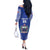 Fetu Samoa Rugby Custom Off The Shoulder Long Sleeve Dress Go Champions