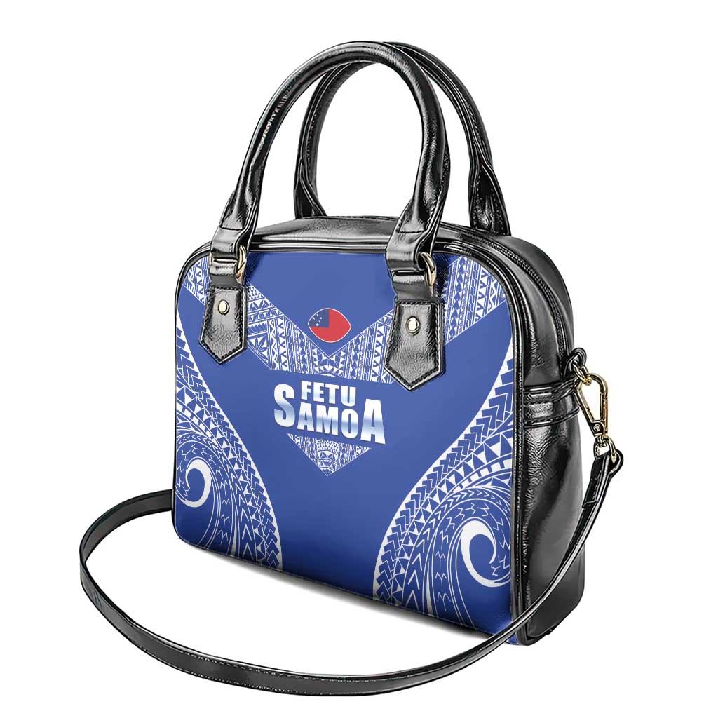 Fetu Samoa Rugby Shoulder Handbag Go Champions