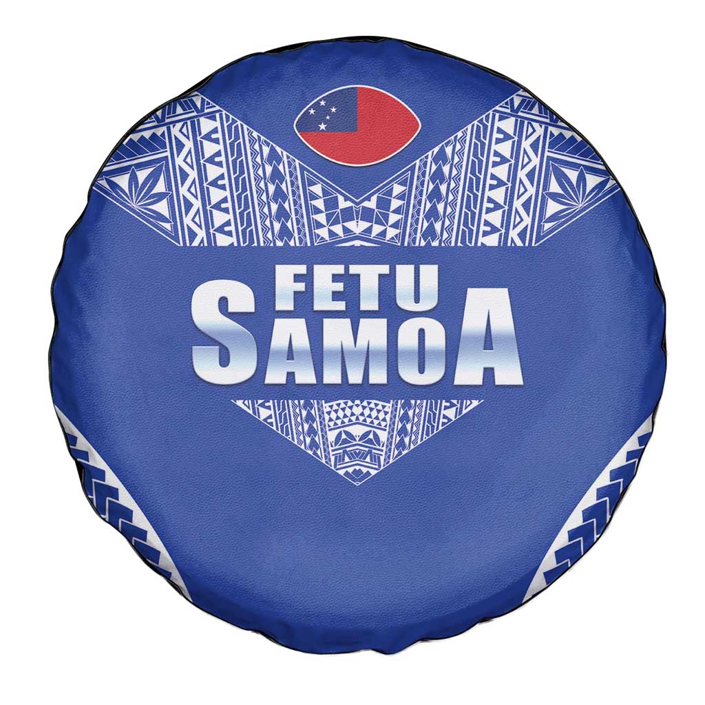 Fetu Samoa Rugby Spare Tire Cover Go Champions