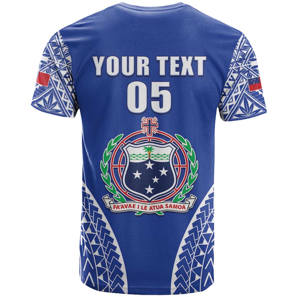 Fetu Samoa Rugby Custom T Shirt Go Champions