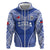 Fetu Samoa Rugby Custom Zip Hoodie Go Champions