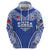 Fetu Samoa Rugby Custom Zip Hoodie Go Champions