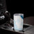 Blue Polynesian Tribal Turtle Floral Pattern Tumbler Cup