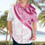 Rose Pink Polynesian Tribal Turtle Floral Pattern Hawaiian Shirt