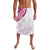 Rose Pink Polynesian Tribal Turtle Floral Pattern Lavalava