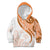 Orange Polynesian Tribal Turtle Floral Pattern Kid Hoodie